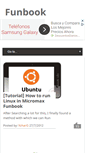 Mobile Screenshot of funbook.gizmolord.com